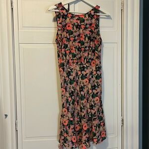 Multicolor floral maxi dress